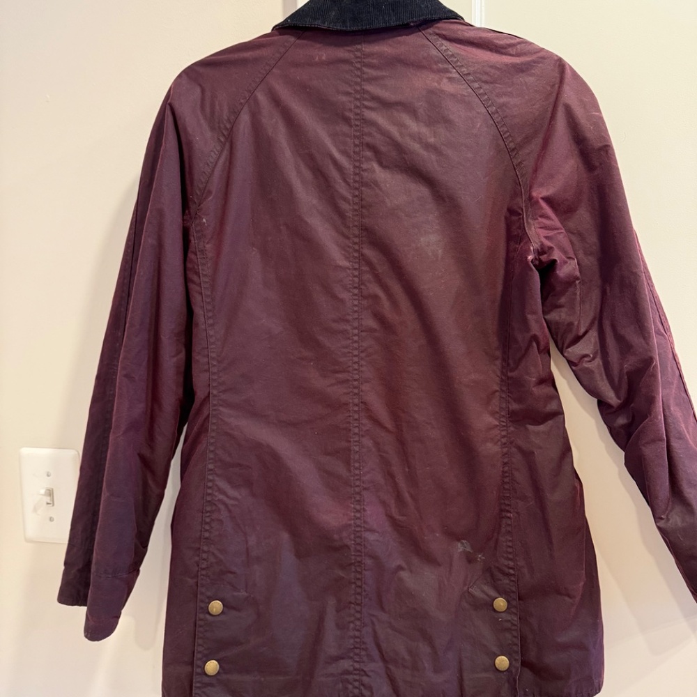 Waxed Barbour Jacket View 4